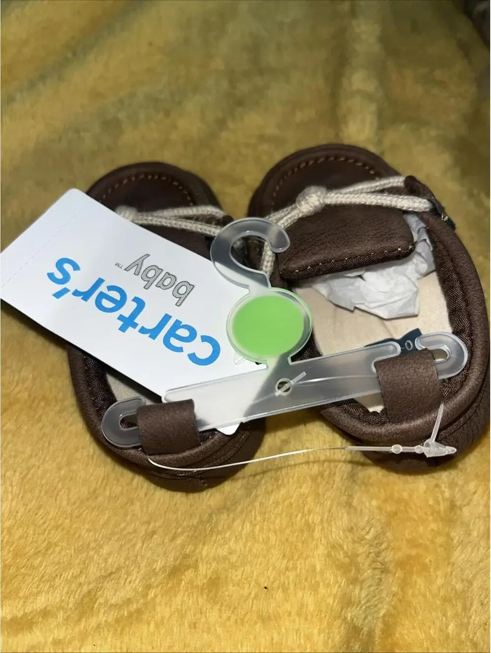 Carter’s  Brown Leather Loafer for Toddler 0-3M